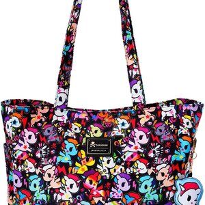 Spacious Unicorno Tote Bag with Zippered Compartment - Perfect for Daily Use